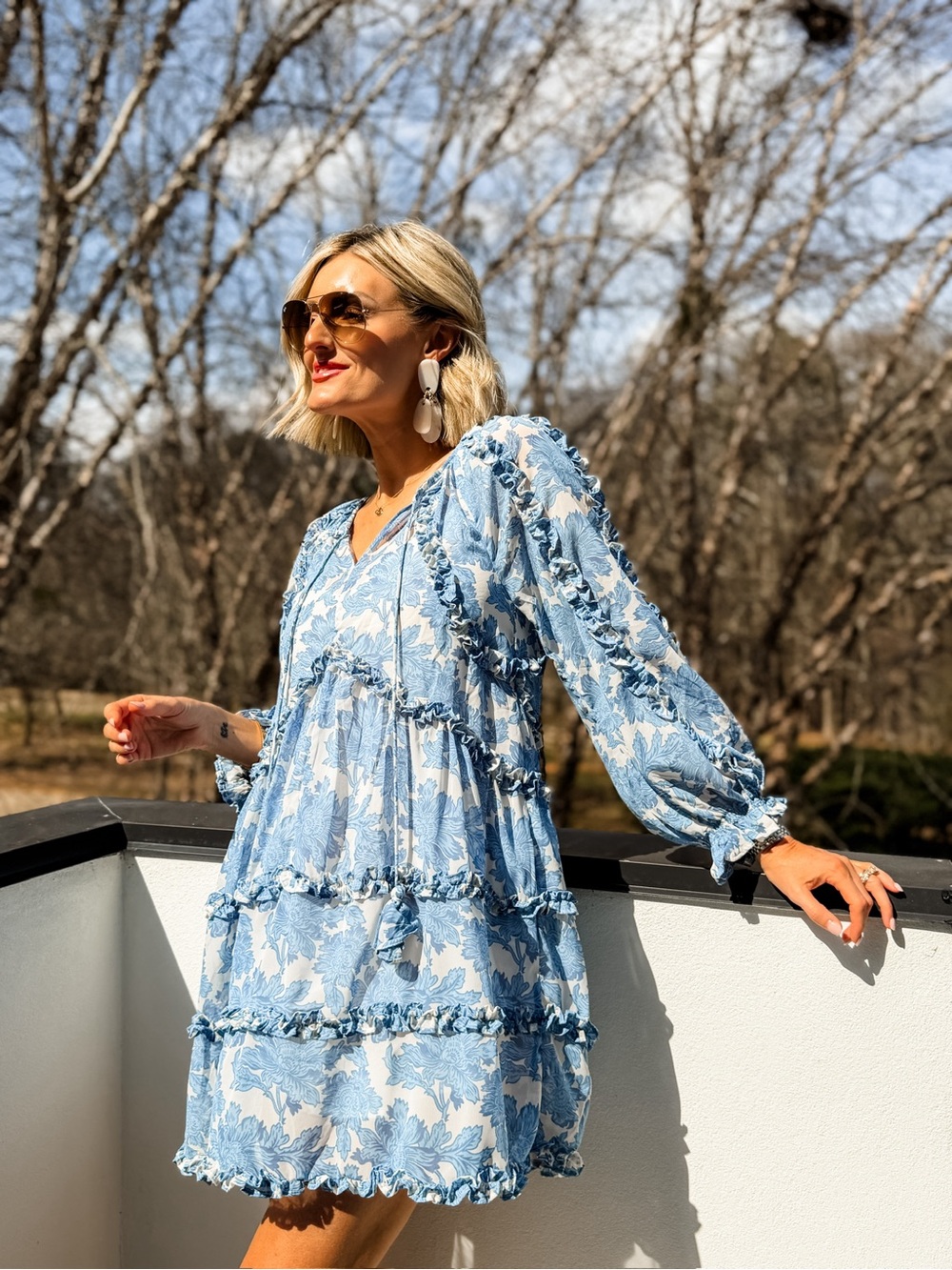 Anthropologie Floral Dress